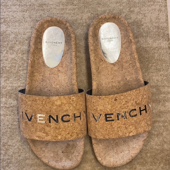 Givenchy Shoes - Givenchy cork slides